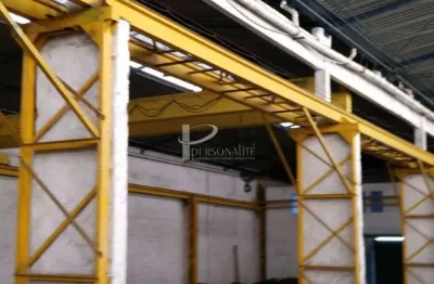 Espetacular galpão alugado!!1.800m2 c/ 2 pontes rolantes 6 t pé direito 7,5 m escritório, refeitório, à venda