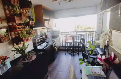 Apartamento à venda com 2 dorm, 1 suite, sacada gourmet, 67m2