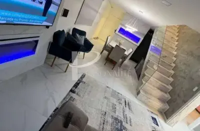 Cobertura triplex no Tatuapé, 300 m2 ,3 suites, 3 vagas, código 32