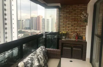 Apartamento á venda, Anália Franco, São Paulo, 125M2, 3 suítes, 4 banheiros e 2 vagas de garagem