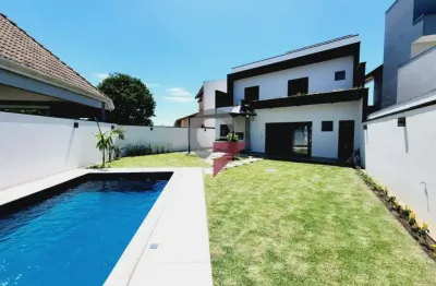 Casa em condomínio fechado com 3 quartos à venda no parque vera cruz, tremembé  por r$ 1.380.000