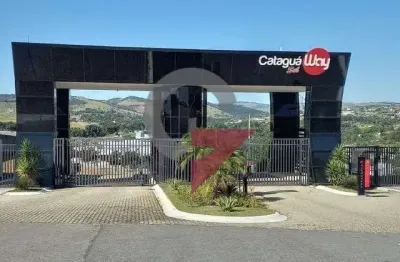 Terreno em condomínio fechado à venda no condominio cataguá way, taubaté  por r$ 170.000