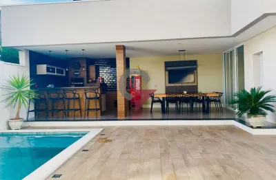 Casa em condomínio fechado com 4 quartos à venda no dos guedes, tremembé  por r$ 1.850.000