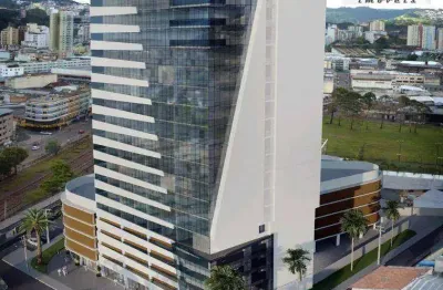 Sala comercial no mais novo e moderno empreendimento comercial e empresarial de juiz de fora. lazer no rooftop. localizado próximo do novo fórum.