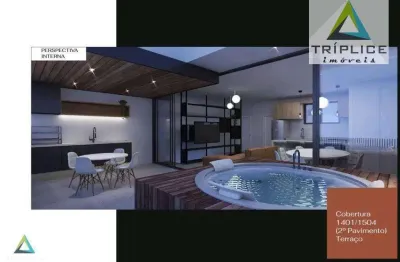 Cobertura duplex 3 quartos com suíte, varanda, terraço com espaço gourmet e jacuzzi 2 ou 3 vagas, área de lazer, localização privilegiada. lançamento!