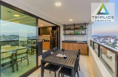 Apartamento 2 quartos com suíte, varanda gourmet, 2 vagas paralelas, vista definitiva, lazer completo e localização privilegiada. oportunidade!