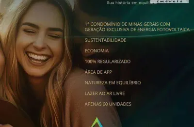Lançamento! condomínio fechado 100% regularizado e com área de lazer, lago, trilhas e natureza  preservada. exclusivo com apenas 60 terrenos.