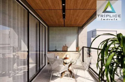 Apartamento alto padrão com 3 suítes, varanda gourmet, ampla sala com lavabo, cozinha integrada, 2 vagas. localização privilegiada. bairro cascatinha.