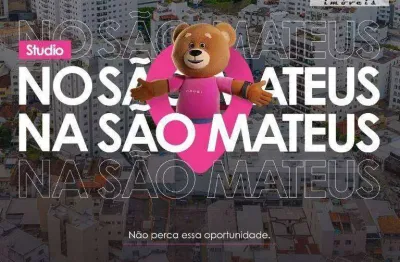 Studio com varanda, lazer e comodidades no rooftop no melhor quarteirão da rua são mateus. perto de tudo! oportunidade para investir e morar! by housi