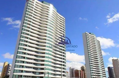Apartamento com 3 dormitórios à venda, 164 m² por r$ 1.440.000,00 - guararapes - fortaleza/ce