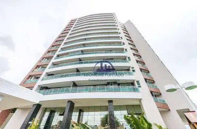 Apartamento com 3 dormitórios à venda, 119 m² por r$ 899.000,00 - engenheiro luciano cavalcante - fortaleza/ce