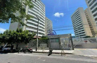 Apartamento com 3 dormitórios à venda, 81 m² por r$ 695.000,00 - edson queiroz - fortaleza/ce