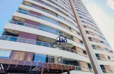 Apartamento com 2 dormitórios à venda, 74 m² por r$ 829.000,00 - meireles - fortaleza/ce