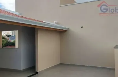 Cobertura duplex  s/c 88,56m², bairro jardim ocara - santo andré/sp.