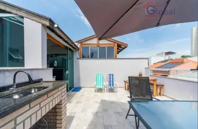 Cobertura com 2 quartos para alugar na Rua da Liberdade, 115, Jardim Teles de Menezes, Santo André