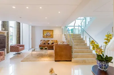 Casa em condomínio fechado com 5 quartos à venda na rua antônio escorsin, 1750, são braz, curitiba, 372 m2 por r$ 2.890.000