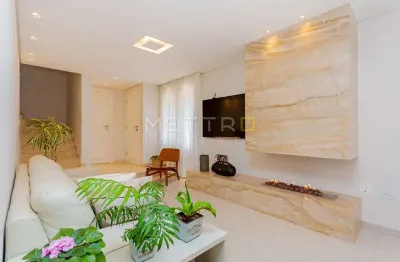 Casa em condomínio fechado com 3 quartos à venda na rua victório viezzer, 471, mercês, curitiba, 205 m2 por r$ 1.850.000