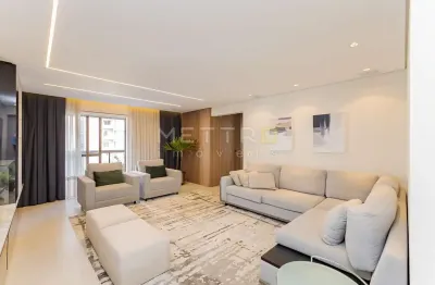 Apartamento com 4 quartos à venda na rua chichorro júnior, 143, cabral, curitiba, 183 m2 por r$ 2.190.000