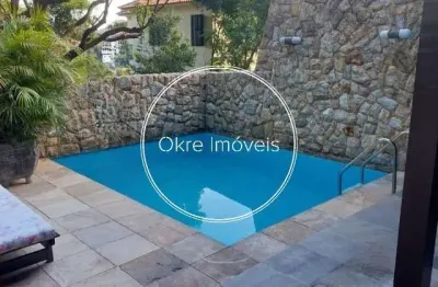 Casa em condomínio fechado com 4 quartos à venda na rua campo belo, laranjeiras, rio de janeiro, 360 m2 por r$ 2.950.000