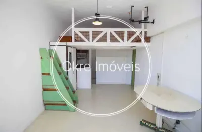 Loft com 1 quarto à venda na rua marechal cantuária, urca, rio de janeiro, 25 m2 por r$ 388.000