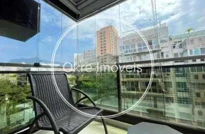Flat com 1 quarto à venda na avenida general san martin, leblon, rio de janeiro, 40 m2 por r$ 1.550.000