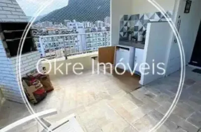 Cobertura com 3 quartos à venda na rua dona mariana, botafogo, rio de janeiro, 119 m2 por r$ 2.100.000