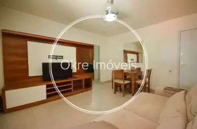 Apartamento com 1 quarto à venda na rua desembargador burle, humaitá, rio de janeiro, 64 m2 por r$ 800.000