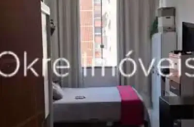 Kitnet / stúdio à venda na rua das laranjeiras, laranjeiras, rio de janeiro, 24 m2 por r$ 320.000
