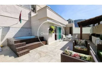 Cobertura com 3 quartos à venda na rua pinheiro guimarães, botafogo, rio de janeiro, 197 m2 por r$ 2.245.000