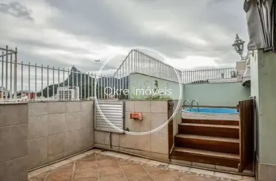 Cobertura com 3 quartos à venda na rua senador vergueiro, flamengo, rio de janeiro, 185 m2 por r$ 2.200.000