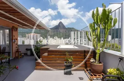 Cobertura com 2 quartos à venda na rua gurupi, grajaú, rio de janeiro, 153 m2 por r$ 800.000