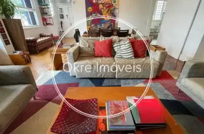 Apartamento com 3 quartos à venda na rua major rúbens vaz, gávea, rio de janeiro, 142 m2 por r$ 2.400.000