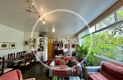 Apartamento com 3 quartos à venda na rua j. carlos, jardim botânico, rio de janeiro, 137 m2 por r$ 2.250.000