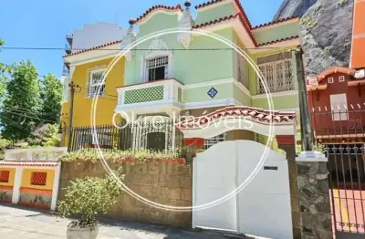 Casa com 4 quartos à venda na rua odílio bacelar, urca, rio de janeiro, 230 m2 por r$ 3.350.000