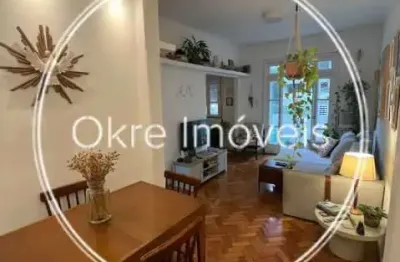 Apartamento com 3 quartos à venda na rua alegrete, laranjeiras, rio de janeiro, 80 m2 por r$ 875.000