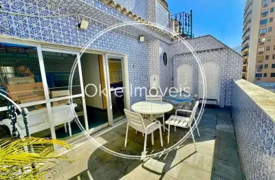 Cobertura com 3 quartos à venda na avenida visconde de albuquerque, leblon, rio de janeiro, 242 m2 por r$ 3.480.000