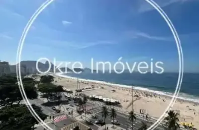 Apartamento com 3 quartos à venda na avenida atlântica, copacabana, rio de janeiro, 264 m2 por r$ 4.000.000
