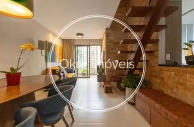Apartamento com 2 quartos à venda na avenida aquarela do brasil, são conrado, rio de janeiro, 81 m2 por r$ 1.200.000