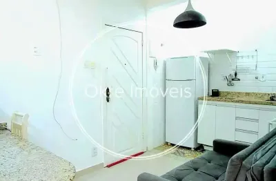 Kitnet / stúdio à venda na rua das laranjeiras, laranjeiras, rio de janeiro, 24 m2 por r$ 348.000