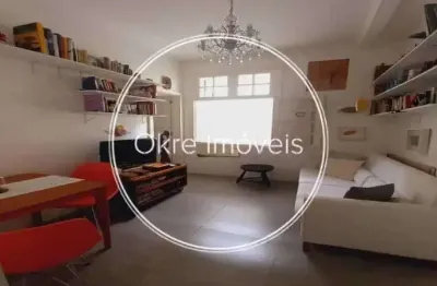 Apartamento com 1 quarto à venda na rua pires de almeida, laranjeiras, rio de janeiro, 44 m2 por r$ 540.000