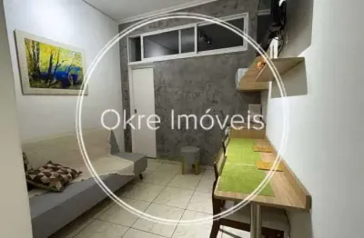 Kitnet / stúdio à venda na avenida atlântica, copacabana, rio de janeiro, 23 m2 por r$ 650.000