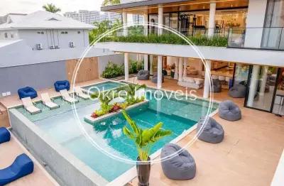 Casa em condomínio fechado com 5 quartos à venda na rua jornalista sebastião saldanha marinho, barra da tijuca, rio de janeiro, 1000 m2 por r$ 15.000.000