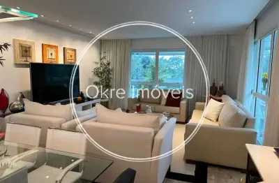 Apartamento com 4 quartos à venda na rua lagoa das garças, barra da tijuca, rio de janeiro, 200 m2 por r$ 2.590.000