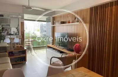 Flat com 1 quarto à venda na avenida general san martin, leblon, rio de janeiro, 44 m2 por r$ 1.700.000