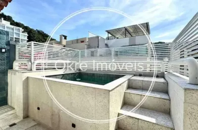 Cobertura com 3 quartos à venda na rua marechal niemeyer, botafogo, rio de janeiro, 169 m2 por r$ 2.250.000