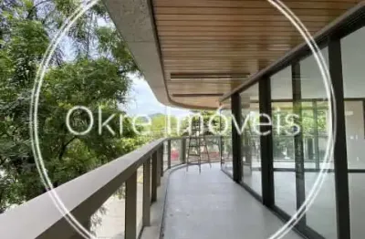 Apartamento com 4 quartos à venda na avenida lineu de paula machado, jardim botânico, rio de janeiro, 230 m2 por r$ 7.446.855