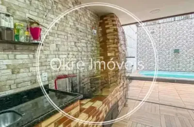 Casa com 4 quartos à venda na rua coelho neto, laranjeiras, rio de janeiro, 320 m2 por r$ 2.500.000