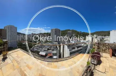 Cobertura com 3 quartos à venda na rua general glicério, laranjeiras, rio de janeiro, 191 m2 por r$ 1.980.000