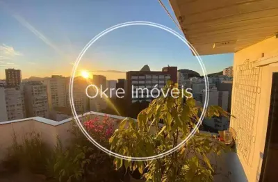 Cobertura com 4 quartos à venda na rua marquês de abrantes, flamengo, rio de janeiro, 164 m2 por r$ 2.150.000