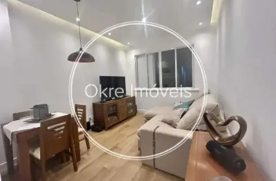 Reformado: apartamento com 2 quartos à venda em laranjeiras!